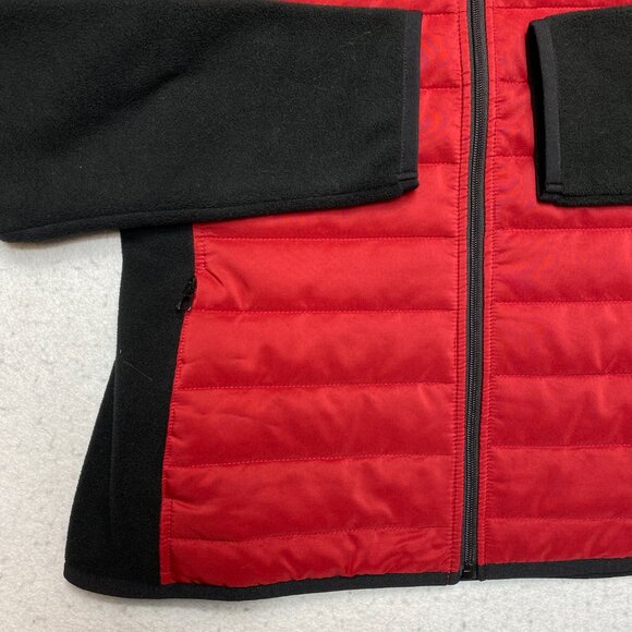 Ralph Lauren L-RL Jacket Womens L Black Red Active Quilted Windbreaker - Picture 4 of 10